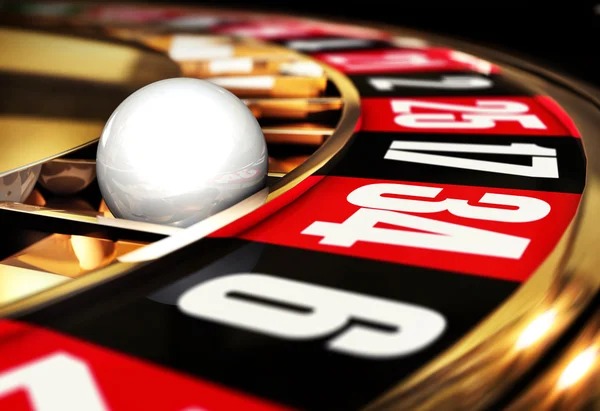 Live casino table with professional dealers